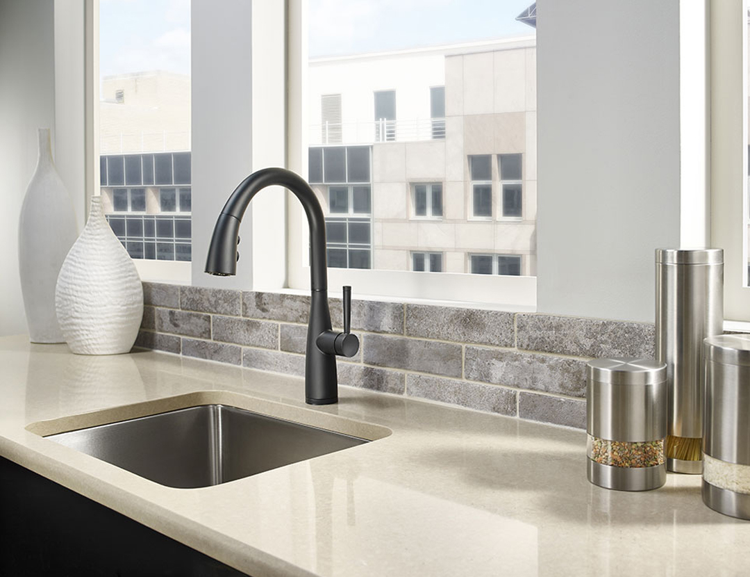 Beyond sleek and moving into minimalist territory, Raya is the ergonomic sink topper that generates faucet envy, yet features everything you expect of a Pfister faucet