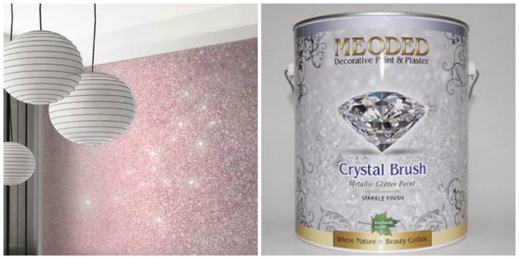 Crystal Brush Decorative Paint Gallery