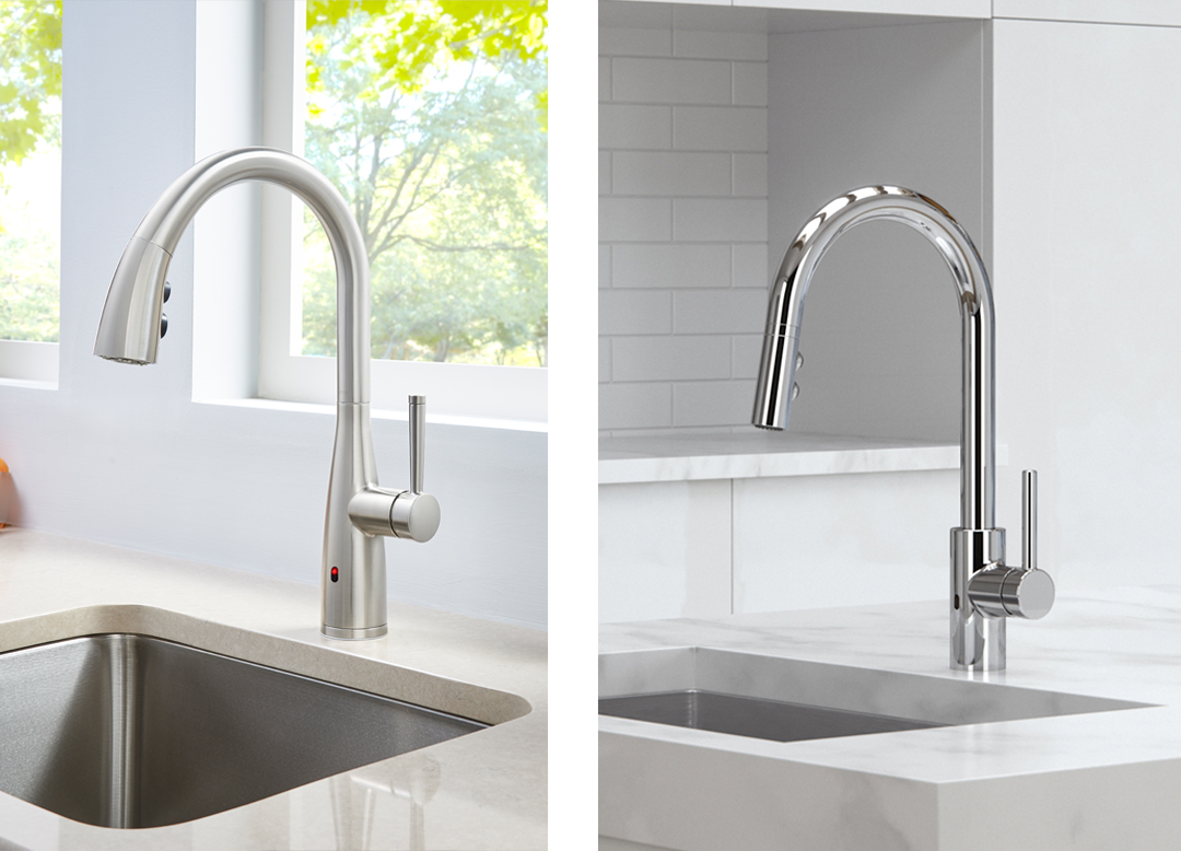 React Touchless Faucet Technology Pfister Faucets Kitchen And Bath