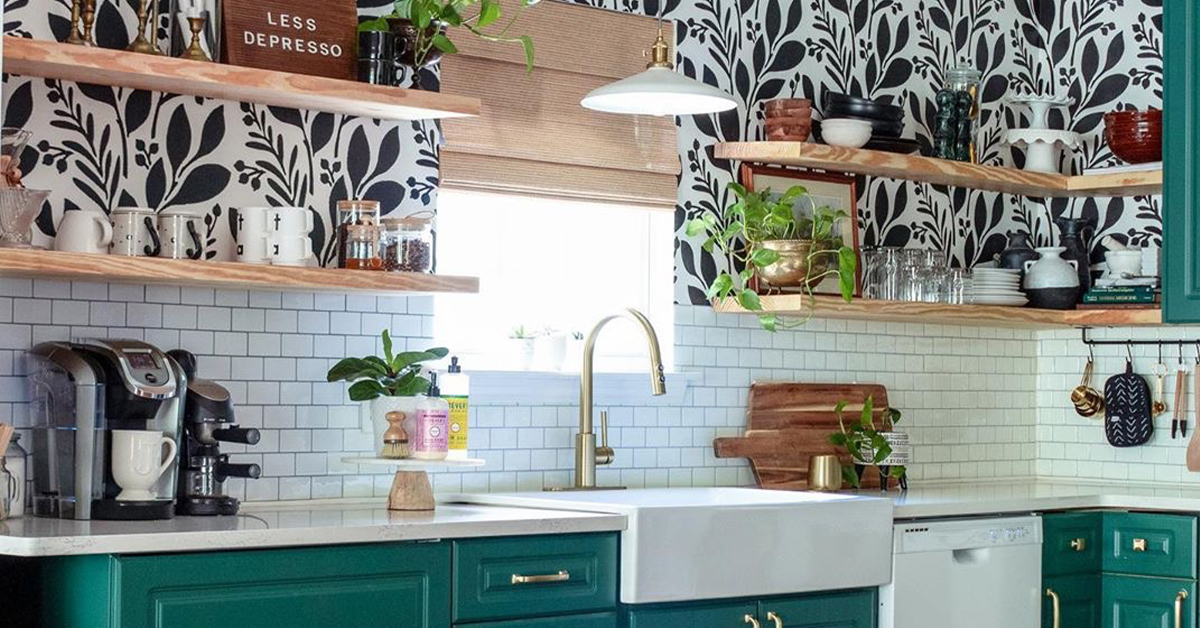 Summer home updates with new lights, paint colors and faucets