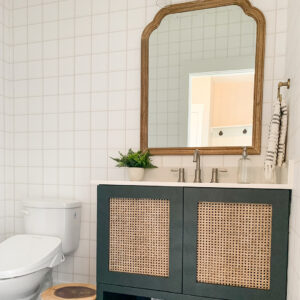Decorating Around A Pedestal Sink, Small Vanity To Replace Pedestal Sink
