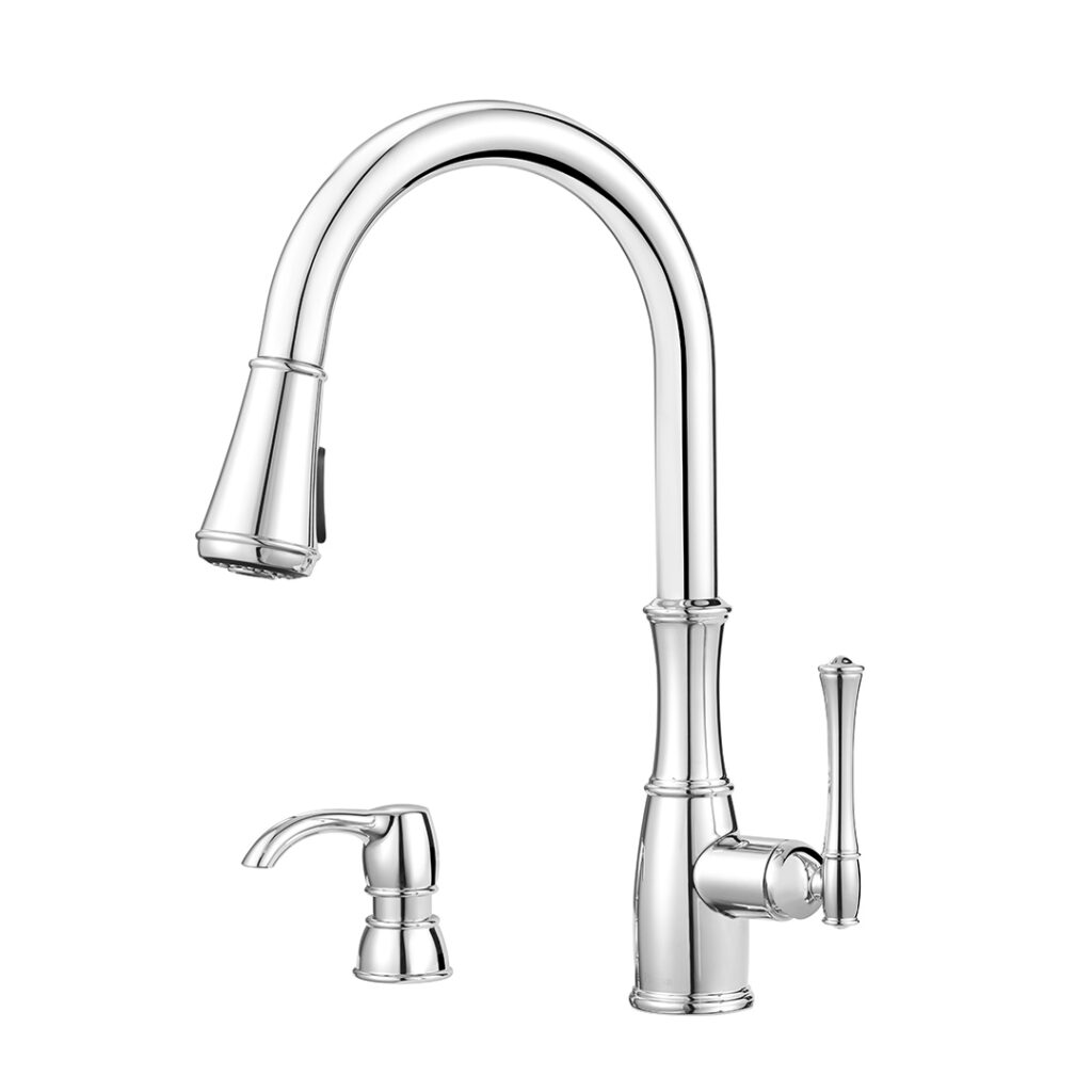 Wheaton 1-Handle Pull-Down Kitchen Faucet